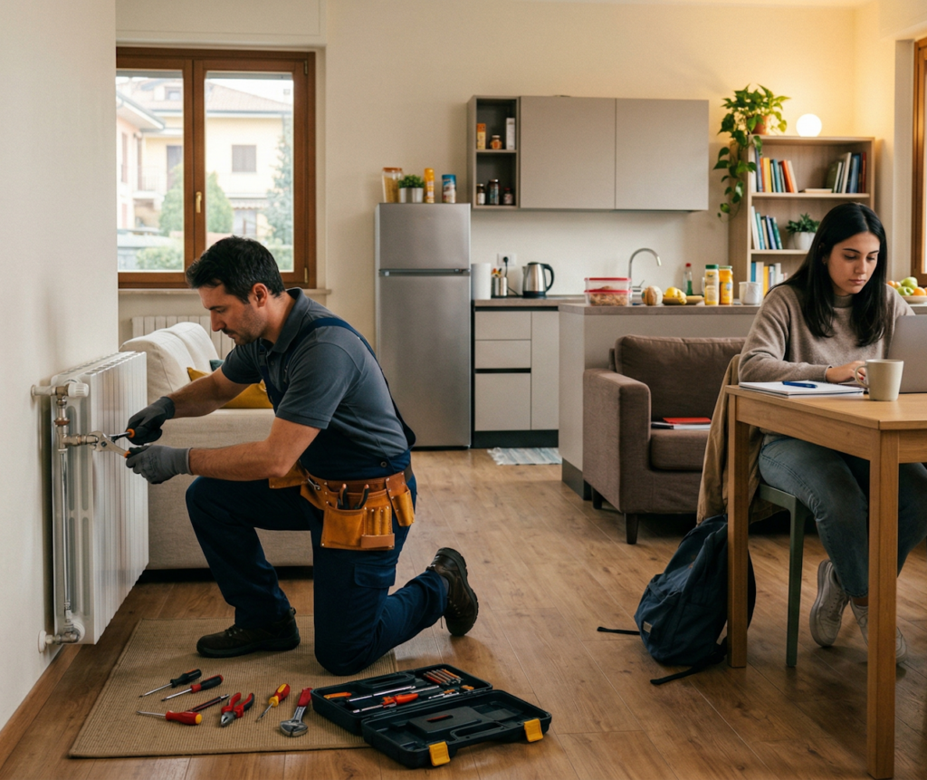 manutenzione immobile studenti